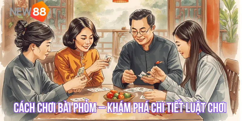 Cách Chơi Bài Phỏm – Khám Phá Chi Tiết Luật Chơi Ở New88
