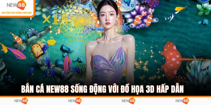 Bắn cá NEW88 sống động với đồ họa 3D hấp dẫn